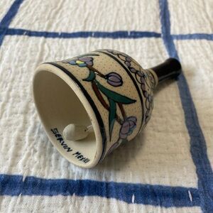 Hand-Painted Mexican Ceramic Bell
